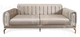 Диван Замира 3х местный бежевый