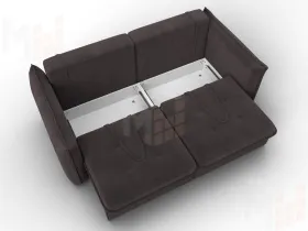 Диван прямой Лига-100 НПБ ( SEVEN 727 коричневый )