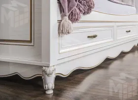 Спальня детская Натали белый глянец 2