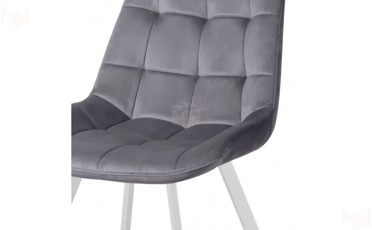 Стул Эйден М Confetti темно-серый H15/белый