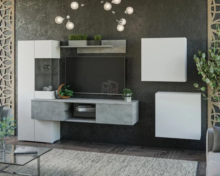 Минель (Белый / Ателье светлый)