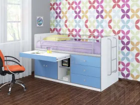 Кровать чердак Дюймовочка 6