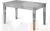 Стол деревянный раскладной Турин 120 Серый