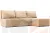 Угловой диван Комо бежевый
