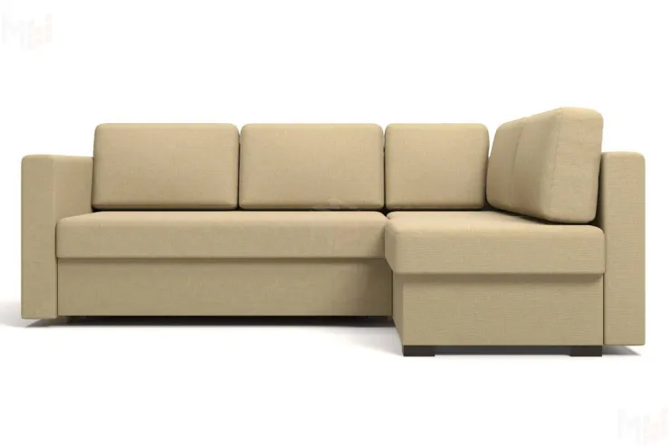 Угловой Диван Джессика 2 бежевый (правый)