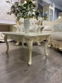 Столик прямоугольный Мона Лиза крем