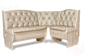 Кухонный уголок Орхидея Люкс (ясень/велюр Латте)