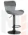 Стул барный DOBRIN BARNY BLACK (серый велюр (MJ9-75))