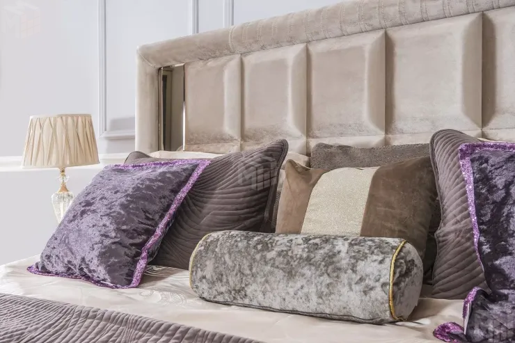 Кровать Замира 180x200 см бежевый