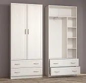 Шкаф 2-створчатый Иннэс 6 Рамка