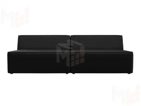 Диван прямой модульный Монс ( GRIFON 18 черный )