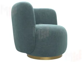 Кресло Лига-072 ( шенилл RIMINI 11 серо-зеленый )