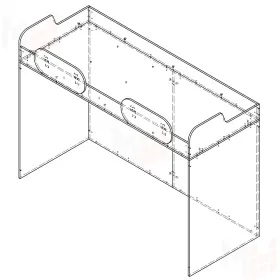 Верхняя кровать Дельта - 18.02