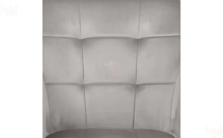 Кресло поворотное Мони Confetti silver/белый