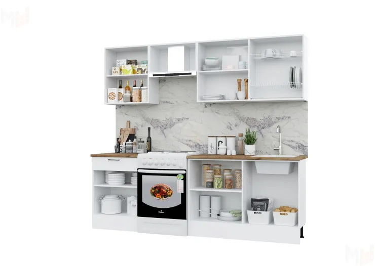 Кухонный гарнитур Паола 2,4