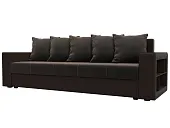 Диван прямой Дубай Лайт ( Коричневый;Коричневый )