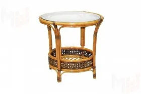 Стол из ротанга «Пеланги» круглый