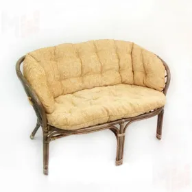 Диван из ротанга "Багама" подушки полные