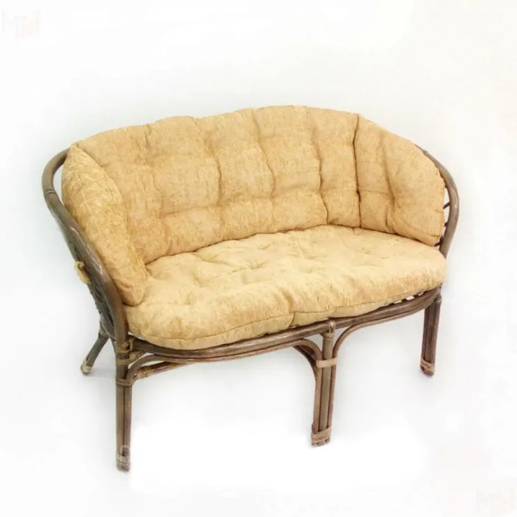 Диван из ротанга "Багама" подушки полные