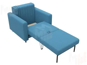 Кресло Лига-070 ( Амур 10 голубой )