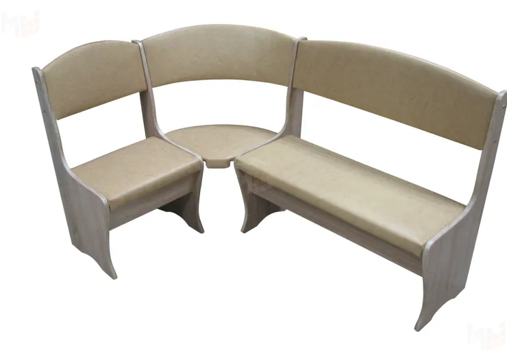 Кухонный уголок Весна с раскладным столом (сонома)