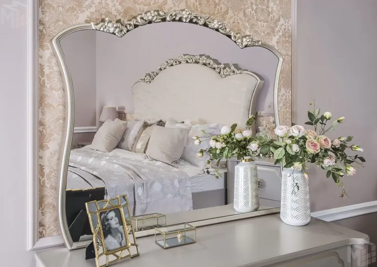 Зеркало Лали ППУ серый камень