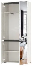 Шкаф ГРЕТТА 2С2ЗР  Дуб Крафт белый