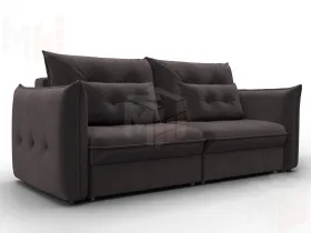 Диван прямой Лига-100 НПБ ( SEVEN 727 коричневый )