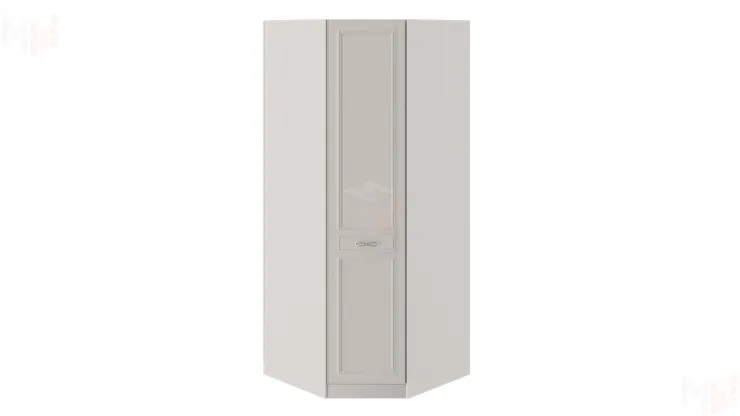 Шкаф угловой с 1 глухой дверью левый с опорой «Сабрина» СМ-307.07.030-01L