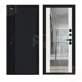 Входная металлическая дверь Матрикс-3 с зеркалом