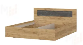 Кровать МСП-1 двойная универсальная 1.60 х 2.0 Дуб Золотой