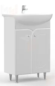 Тумба под умывальник "Уют 55 Радуга" без ящика Айсберг