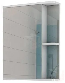 Шкаф-зеркало Норма 1-50 левый/правый Айсберг