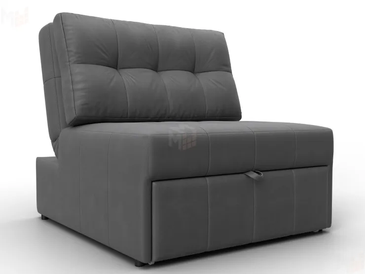 Кресло-кровать Лига-107 (80) ( JOLY 13 серый )