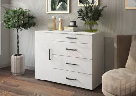 Комод Вега К-02 белый