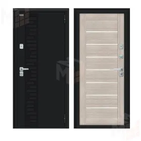 Входная металлическая дверь Thermo Техно Декор-2 Cappuccino