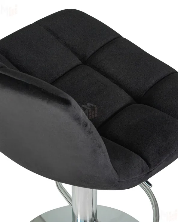 Стул барный DOBRIN TAILOR (черный велюр (MJ9-101))