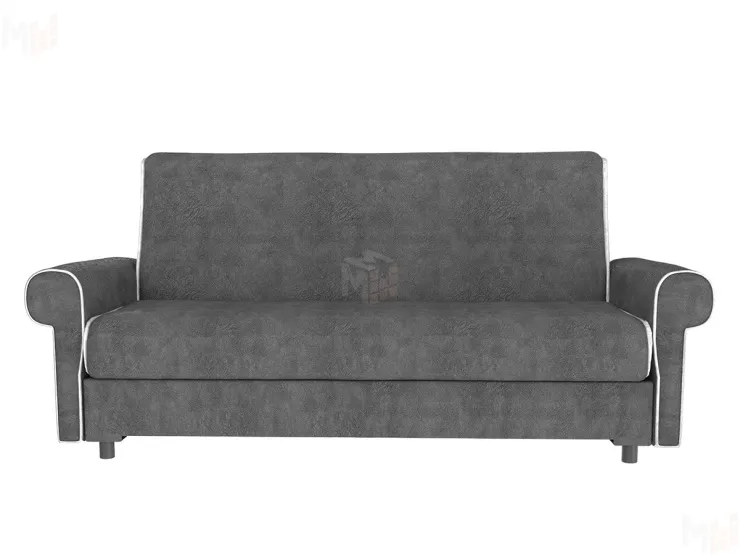 Диван книжка Удачный темно-серый