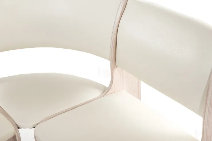 Кухонный уголок Тюльпан (ясень/барнео крем)