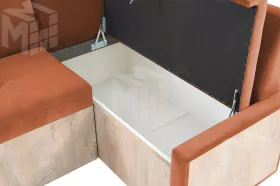 Угловой диван Бали со спальным местом