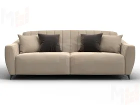 Диван-книжка Лига-095 НПБ ( SEVEN 729 бежевый )