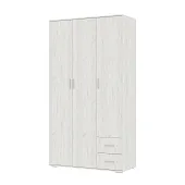 Шкаф Нельсон ШК-01 дуб крафт белый