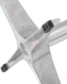 Кресло дизайнерское DOBRIN SWAN (серая ткань IF11)