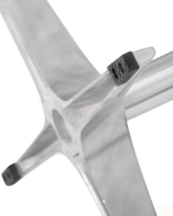 Кресло дизайнерское DOBRIN SWAN (серая ткань IF11)