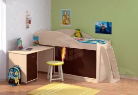 Кровать-чердак Дюймовочка-3