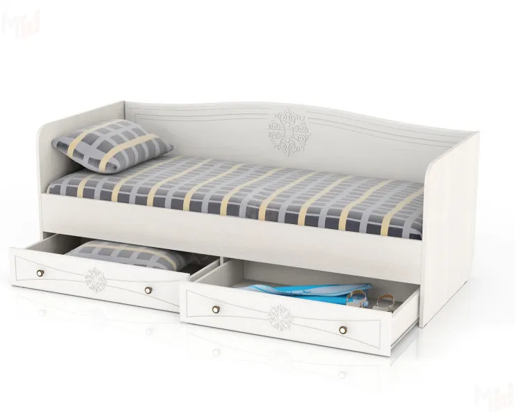 Кровать с ящиками 800 Онега