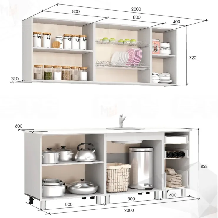 Кухня Крафт 2,0 м