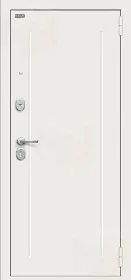 Входная металлическая дверь Флэш Kale Шагрень белая/Off-white