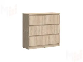 Комод Челси 800 3 ящика (сонома)