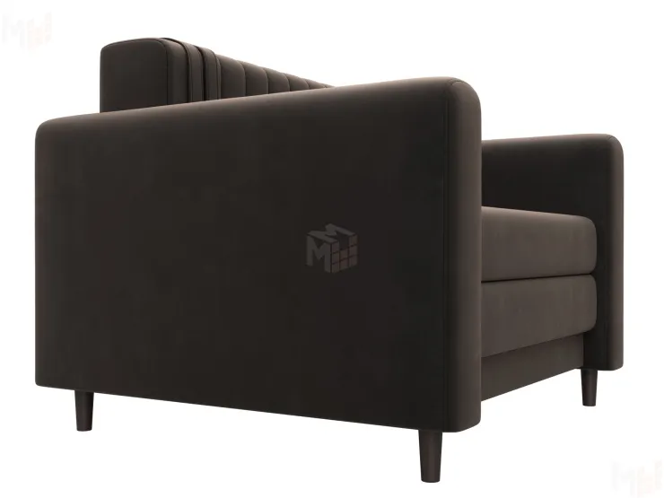 Кресло Лига-070 ( SEVEN 727 коричневый )